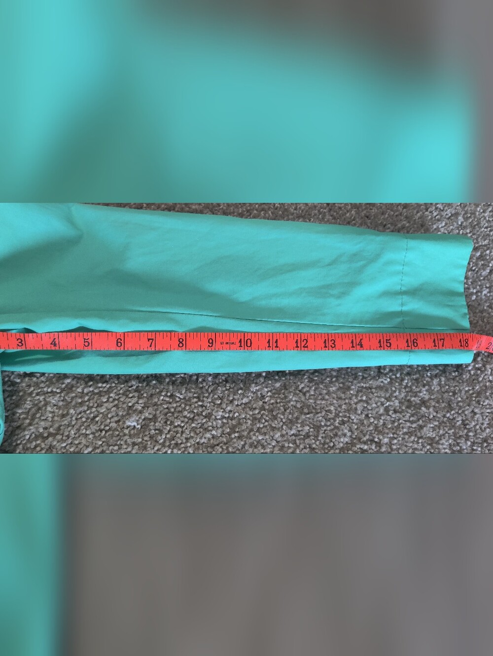 Eddie Bauer Teal Button-Front Jacket - Picture 7 of 9